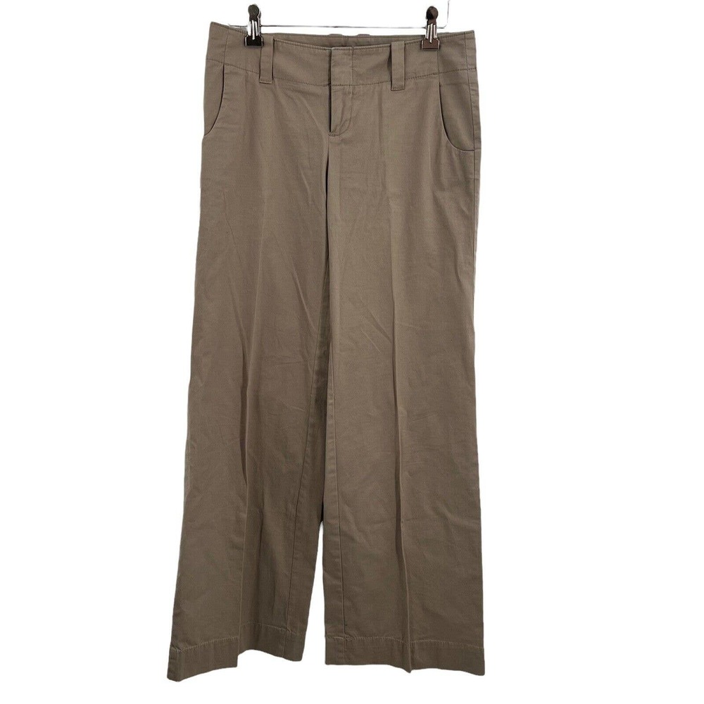 Gap‎ Wide Leg Khaki Stretch Size 1